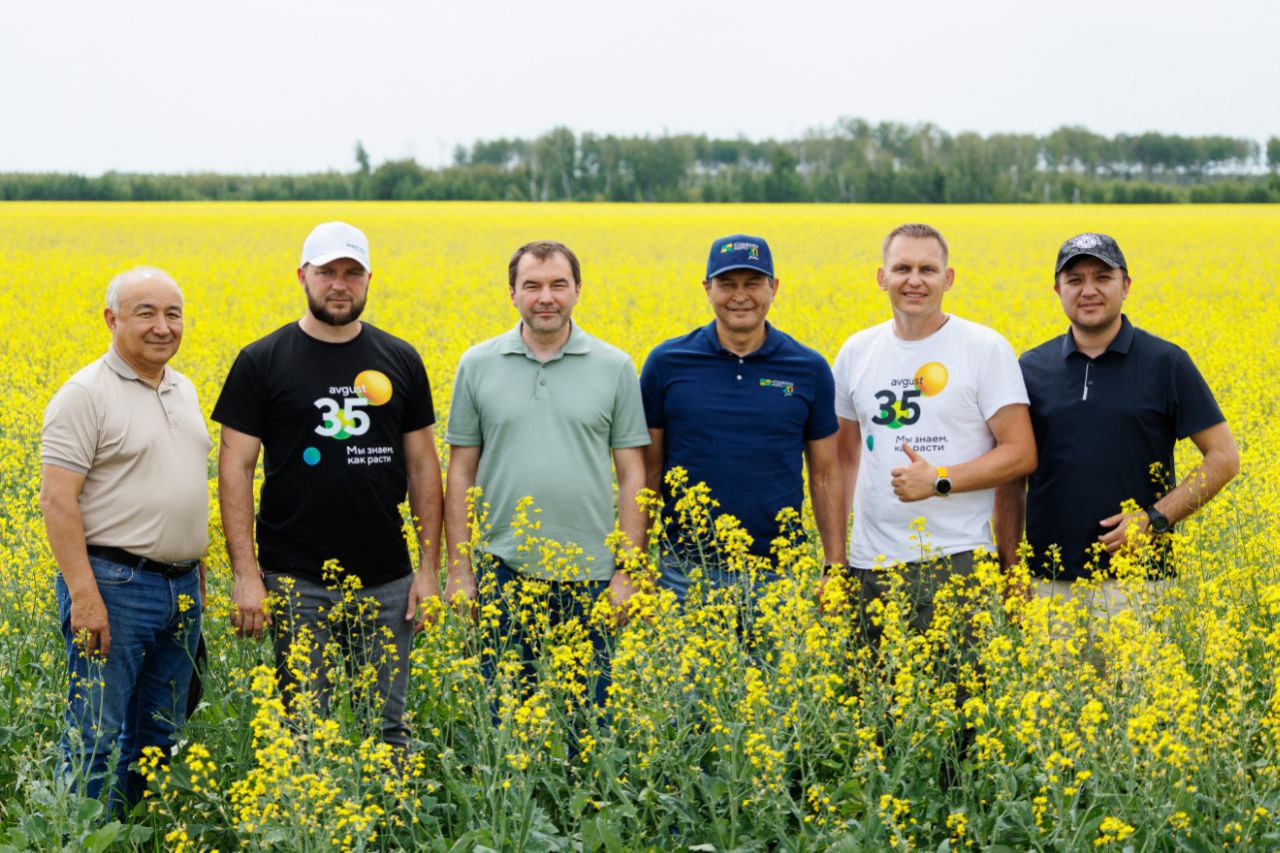 Клиенты «Август-Казахстан» получают рекордные урожаи зерновых