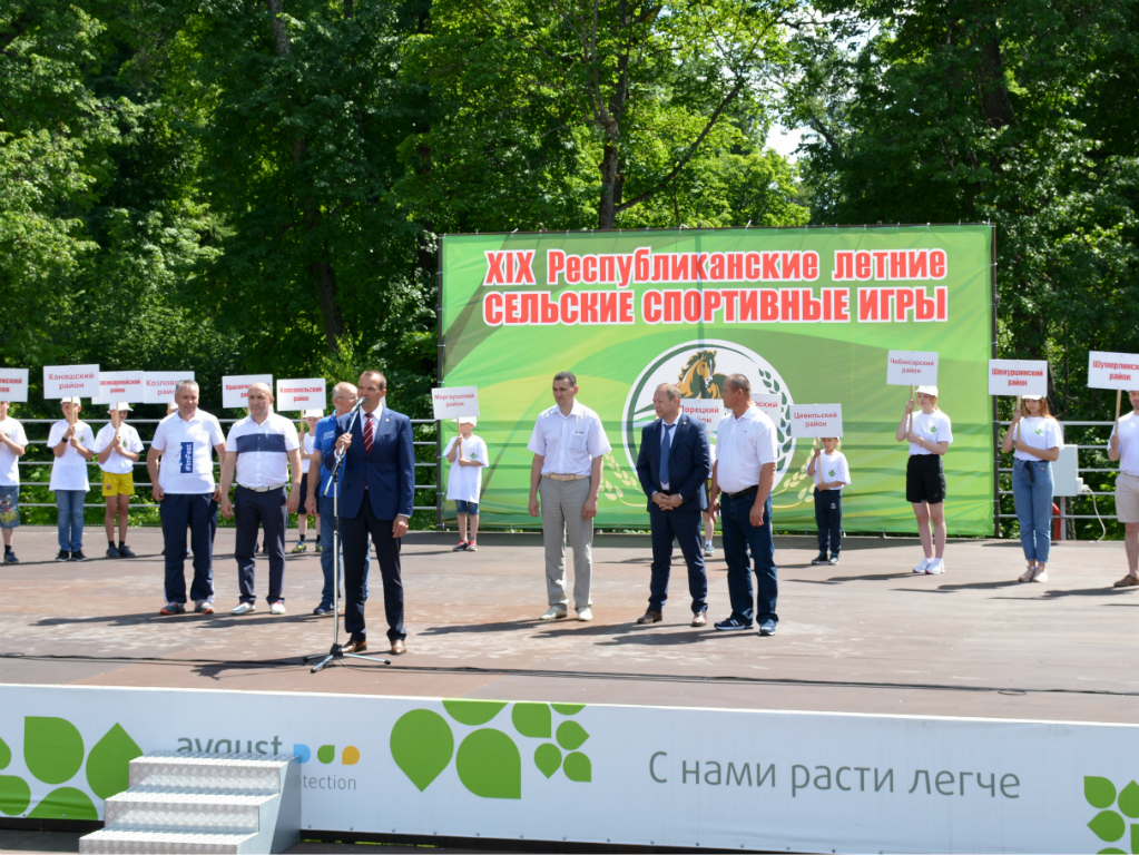 Чувашия: вурнардагы спорт майрамы