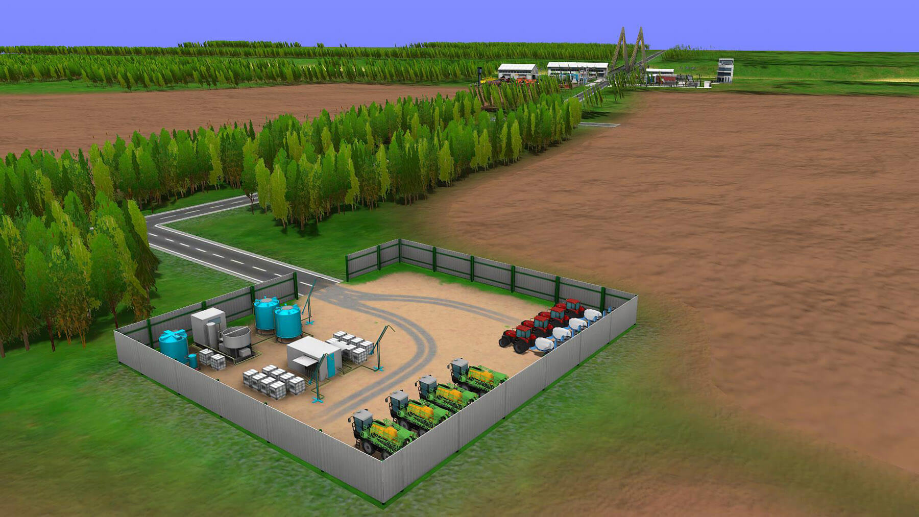 "Август" жана Аке биринчи Ата Мекендик агробизнести башкаруу Симуляторун түзүштү